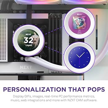 NZXT Kraken Elite 280 液体冷却 Amazon.com: NZXT Kraken Elite 280 - RL-KN28E-B1-280mm AIO